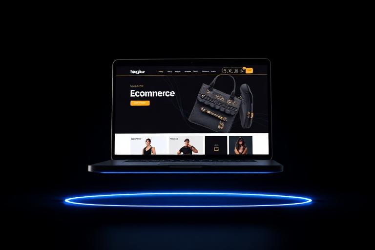 E-commerce Site — 3D Web Design by MACDEE STUDIOS